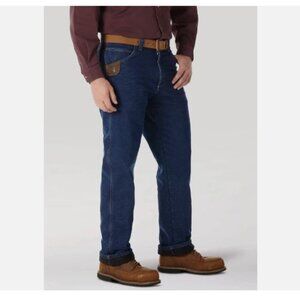 Wrangler RIGGS W38 L32 Quilted Lined Thinsulate Men's Jeans 3M Insulated Thermal
